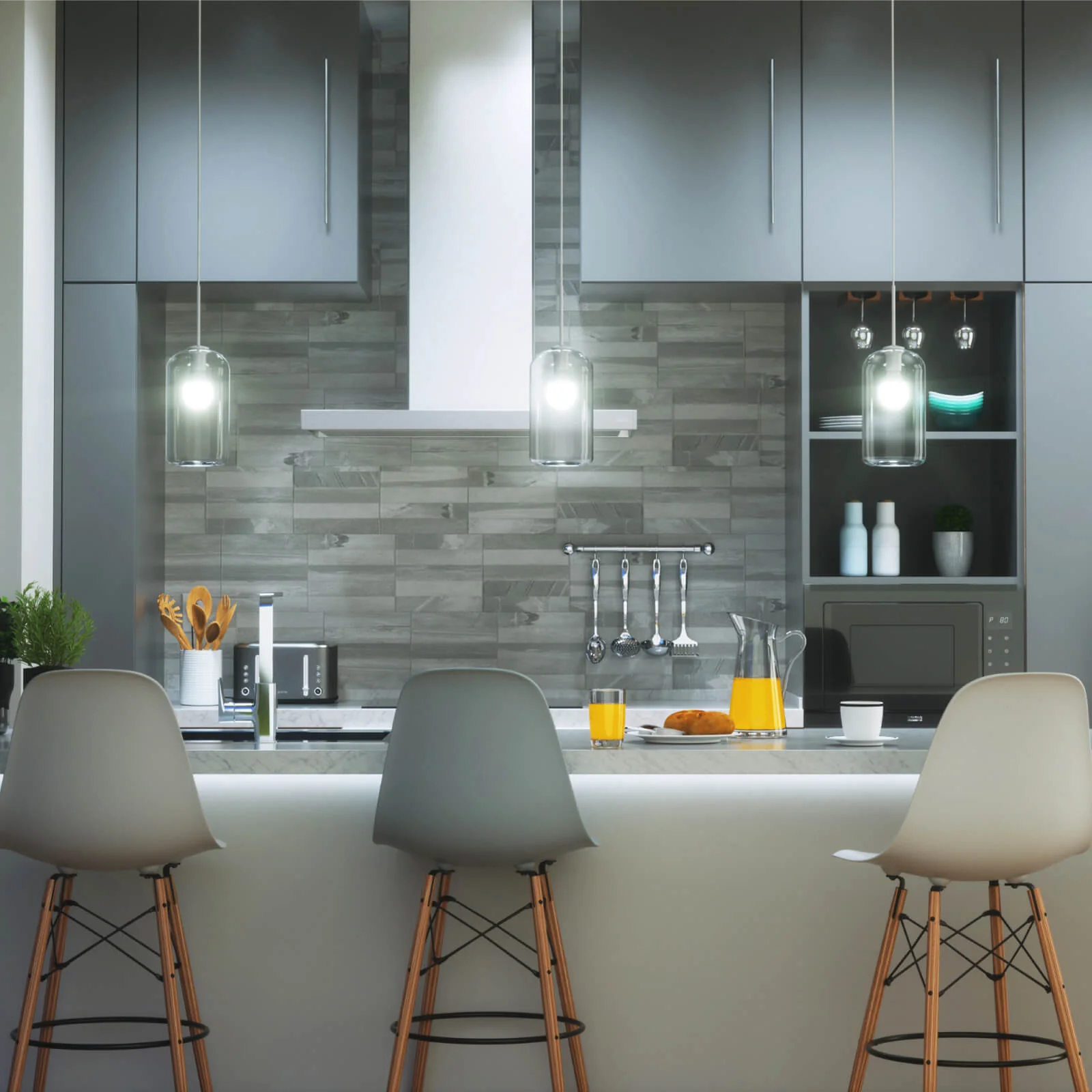 Matter Thread A19 Smart Bulb (3 Pack) - Image 4