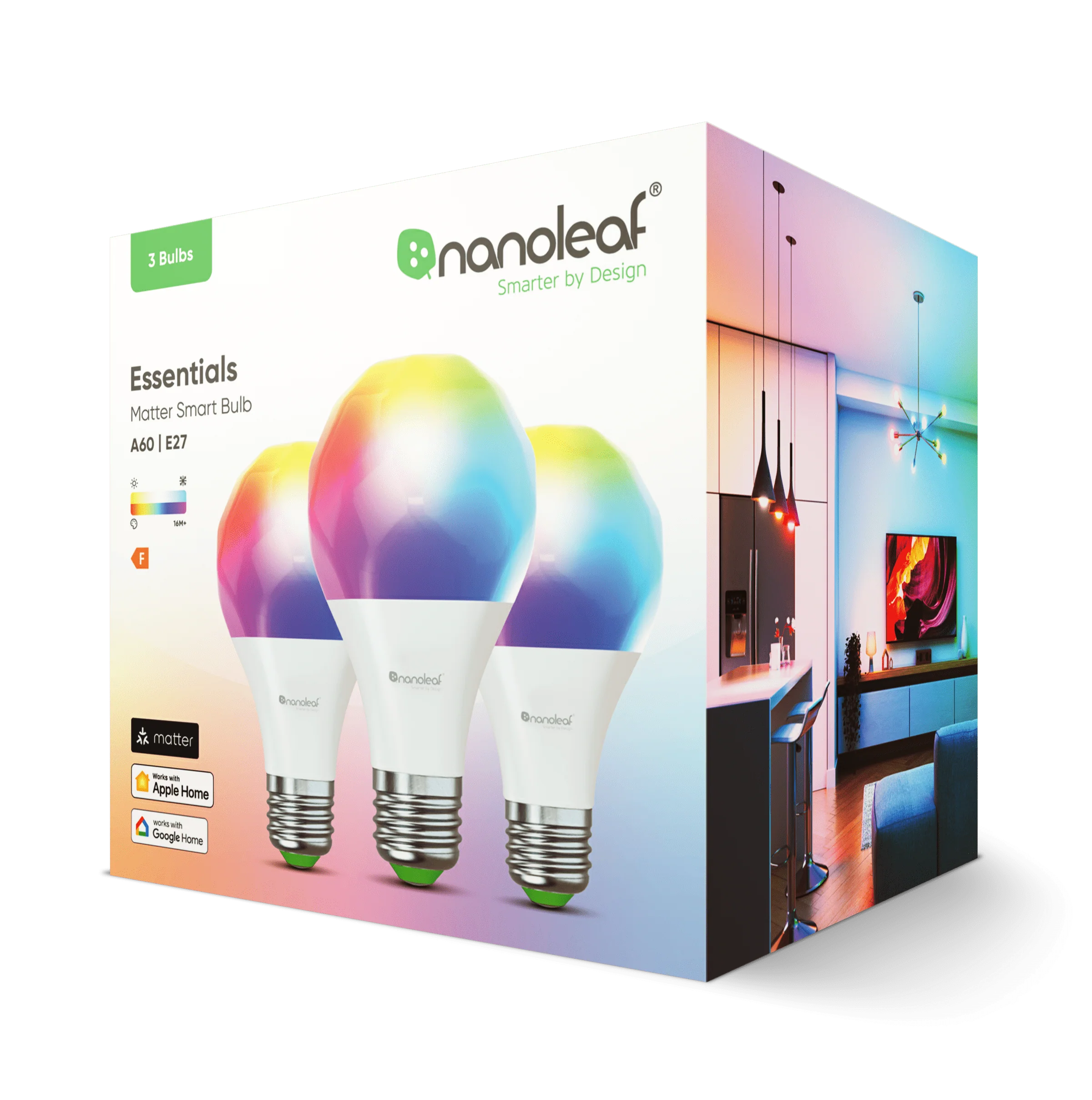 Matter Thread A19 Smart Bulb (3 Pack) - Image 5