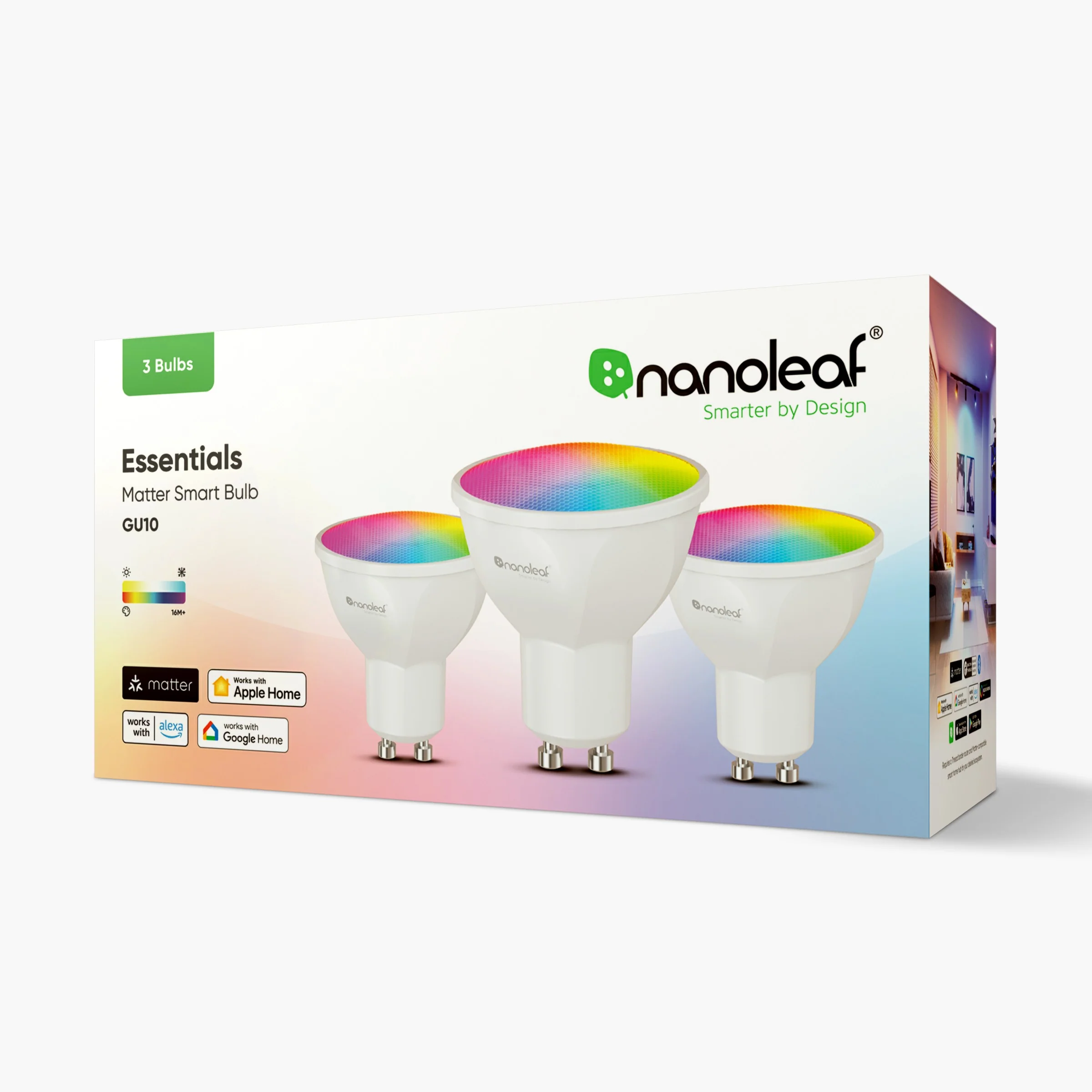 Matter Thread GU10 Smart Bulbs (3 Pack) - Image 3